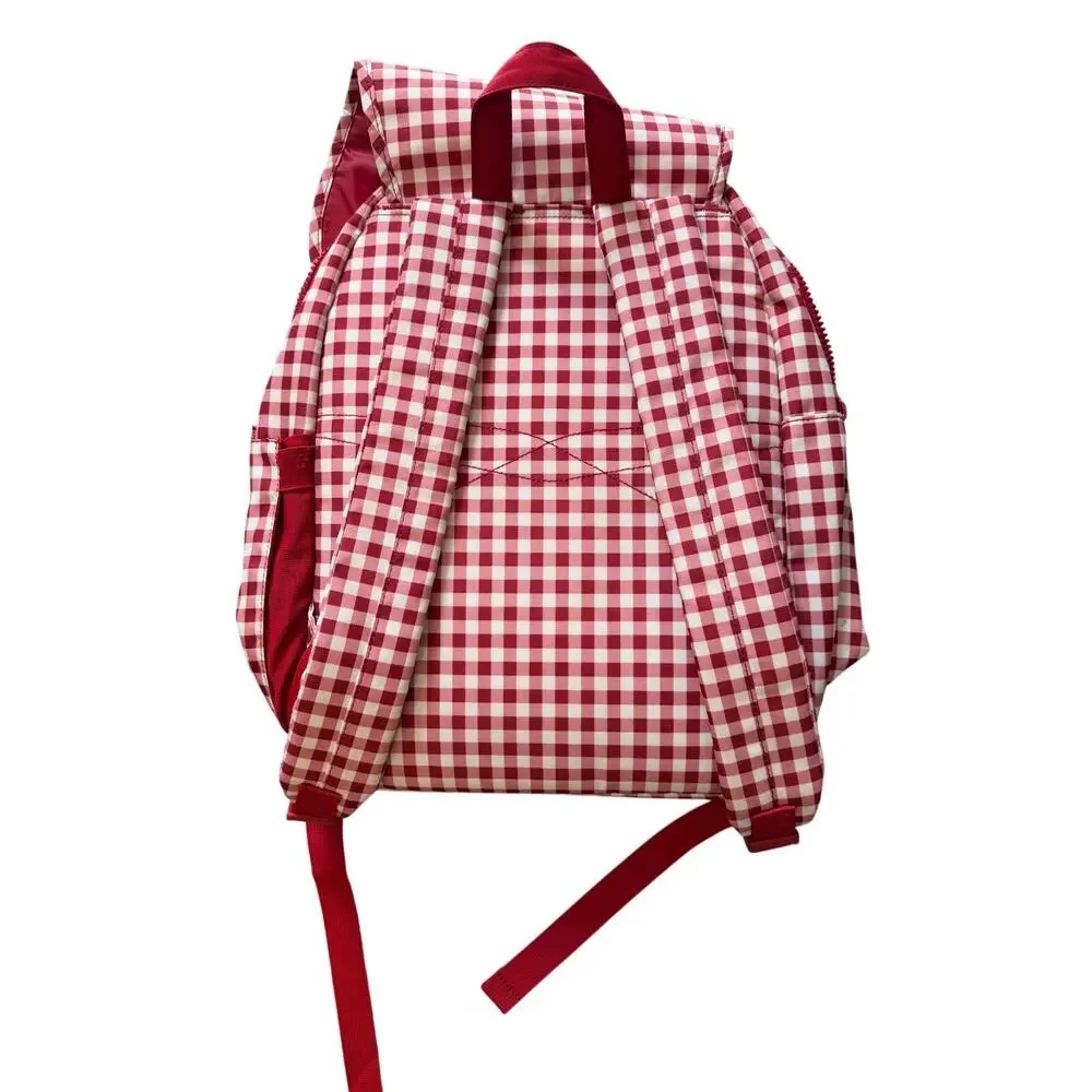 Levi Strauss Signature Red Gingham Rucksack Backpack